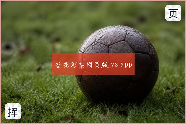 杏花彩票网页版 vs app
